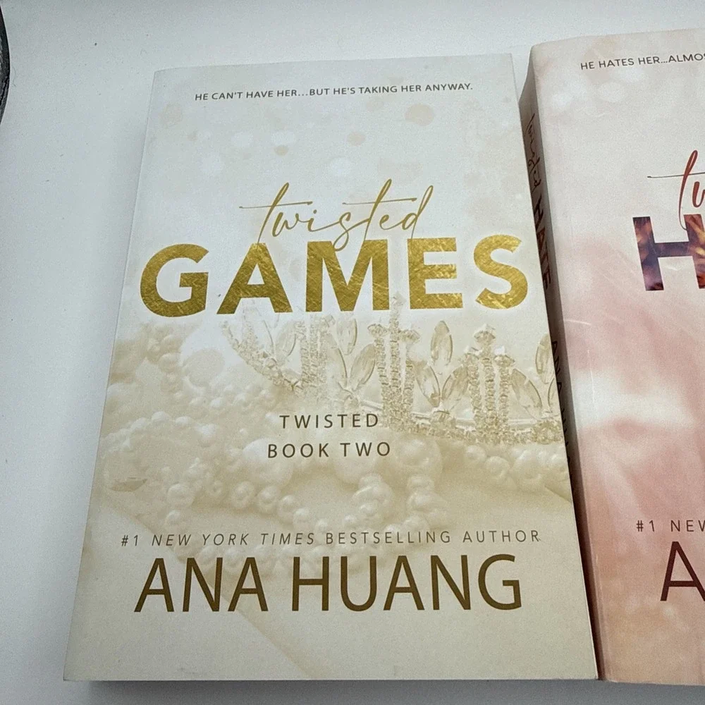 Twisted Hate And Twisted Games Paperback By Ana Huang EUC